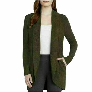 Max & Mia (Olive Green) travel essentials soft cardigan
